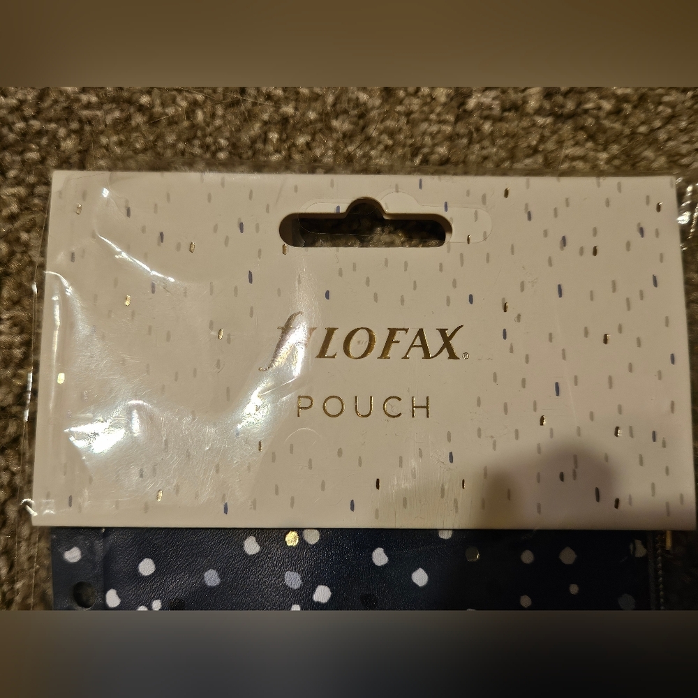 Filofax Personal Size Zip Pouch NEW - Picture 3 of 6